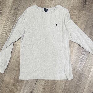 Polo by Ralph Lauren Light Gray Crewneck Shirt